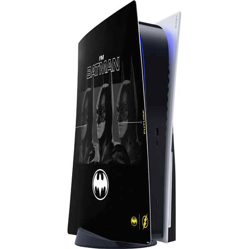 DC Comics The Flash Movie: I am Batman Past to Future PS5 Console Skin